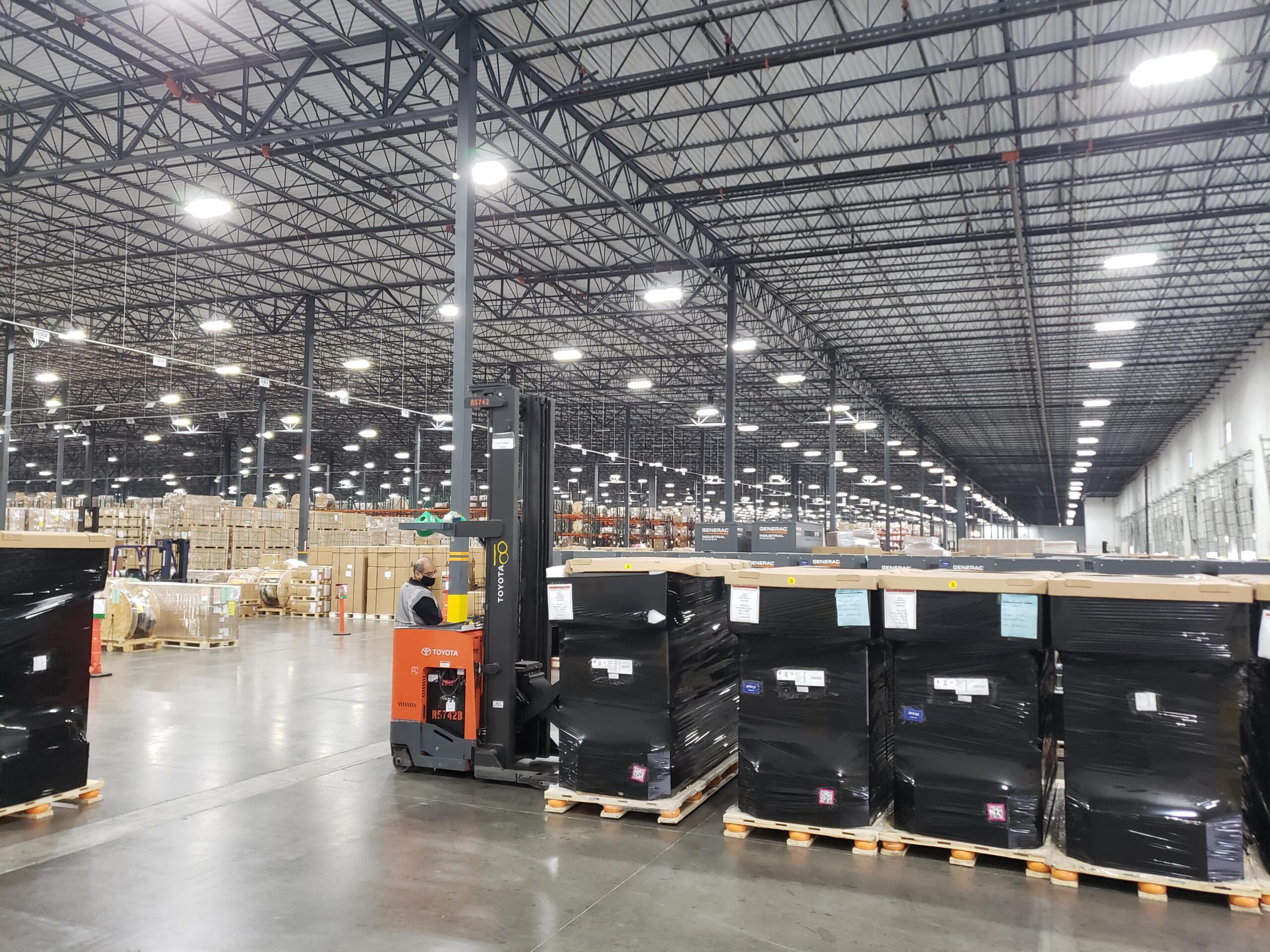 Thermal Camera Warehouse Installation; Arlington, TX 8/20